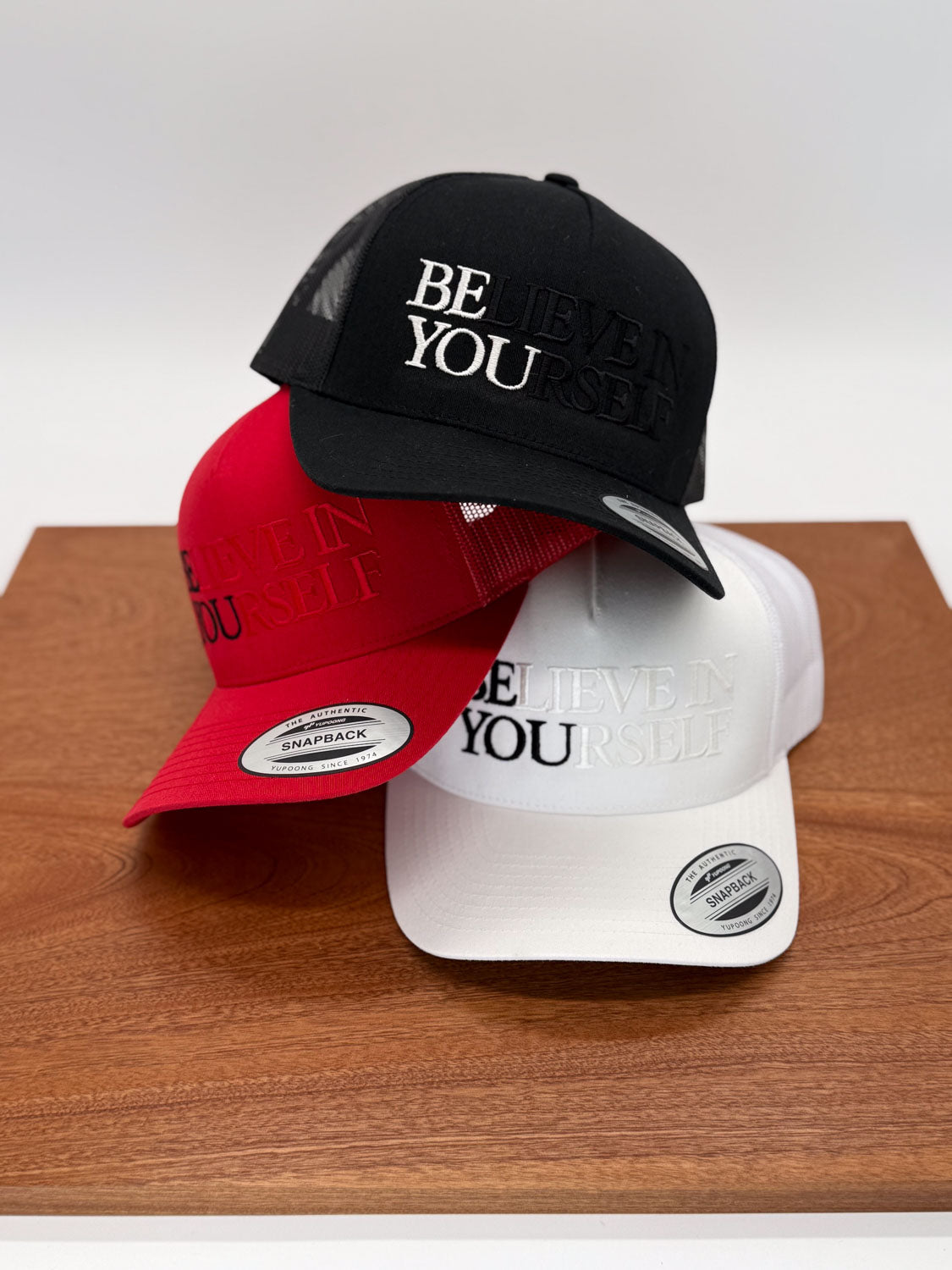 BElieve in YOUrself Embroidered Hat