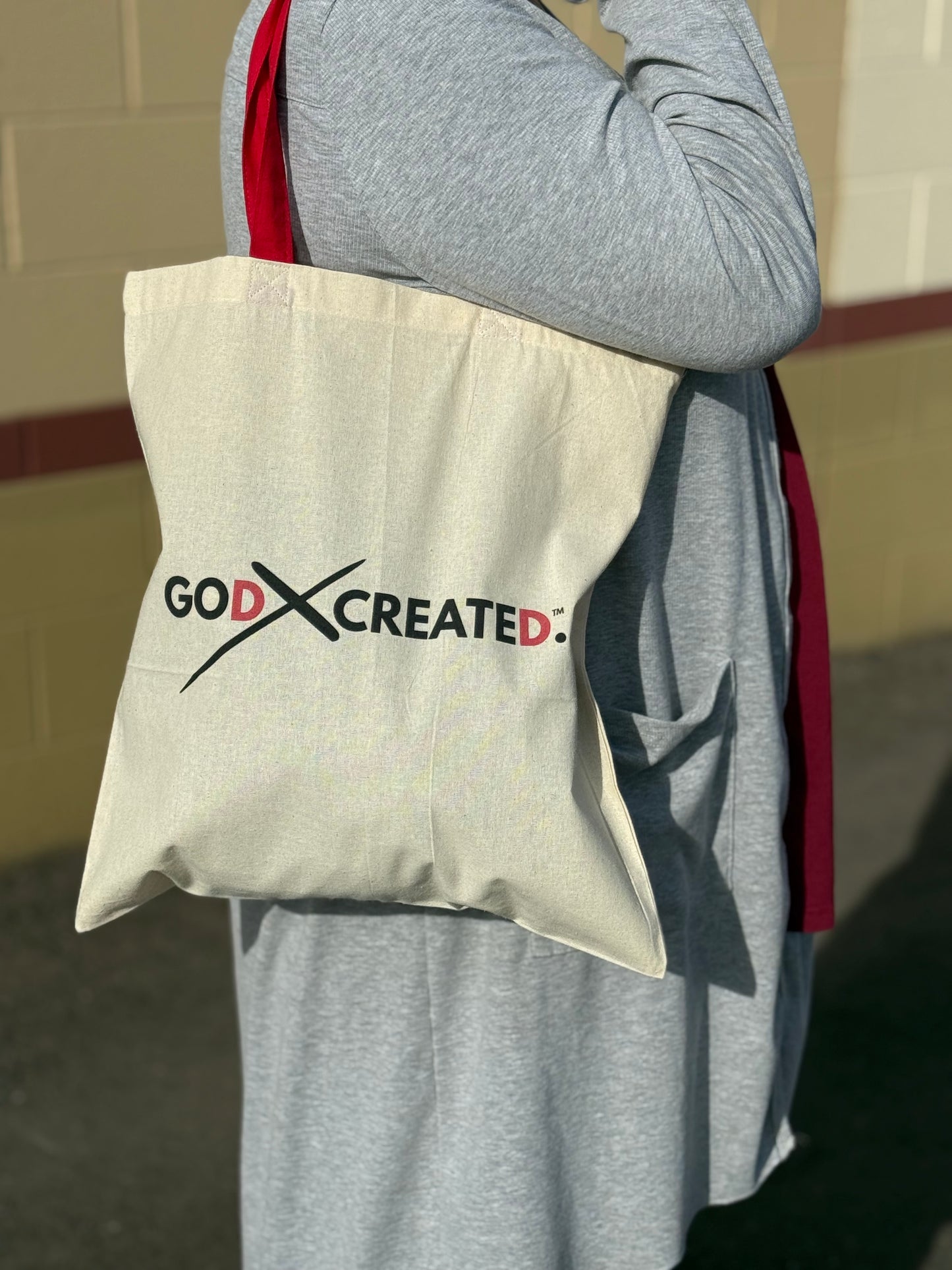 GOd CREATEd Tote Bag