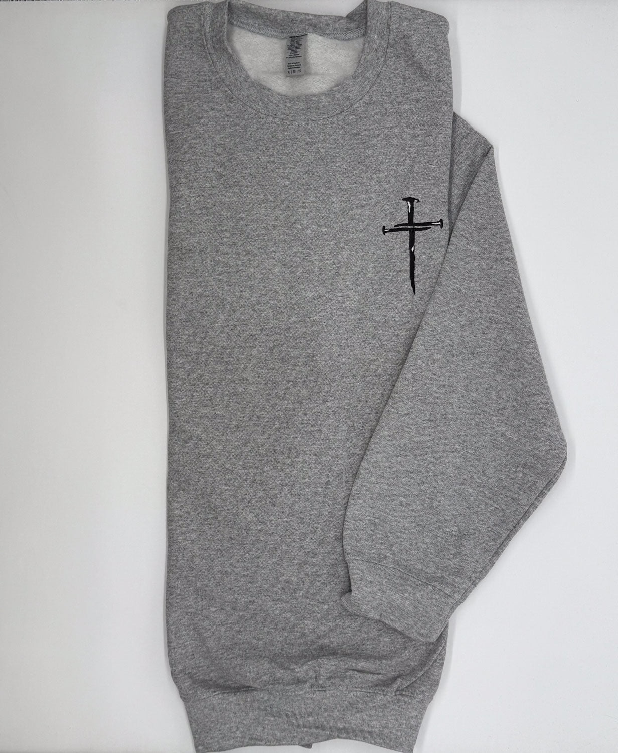 "The Way The Truth The Life" Embroidered Sweatshirt - GOdCREATEd