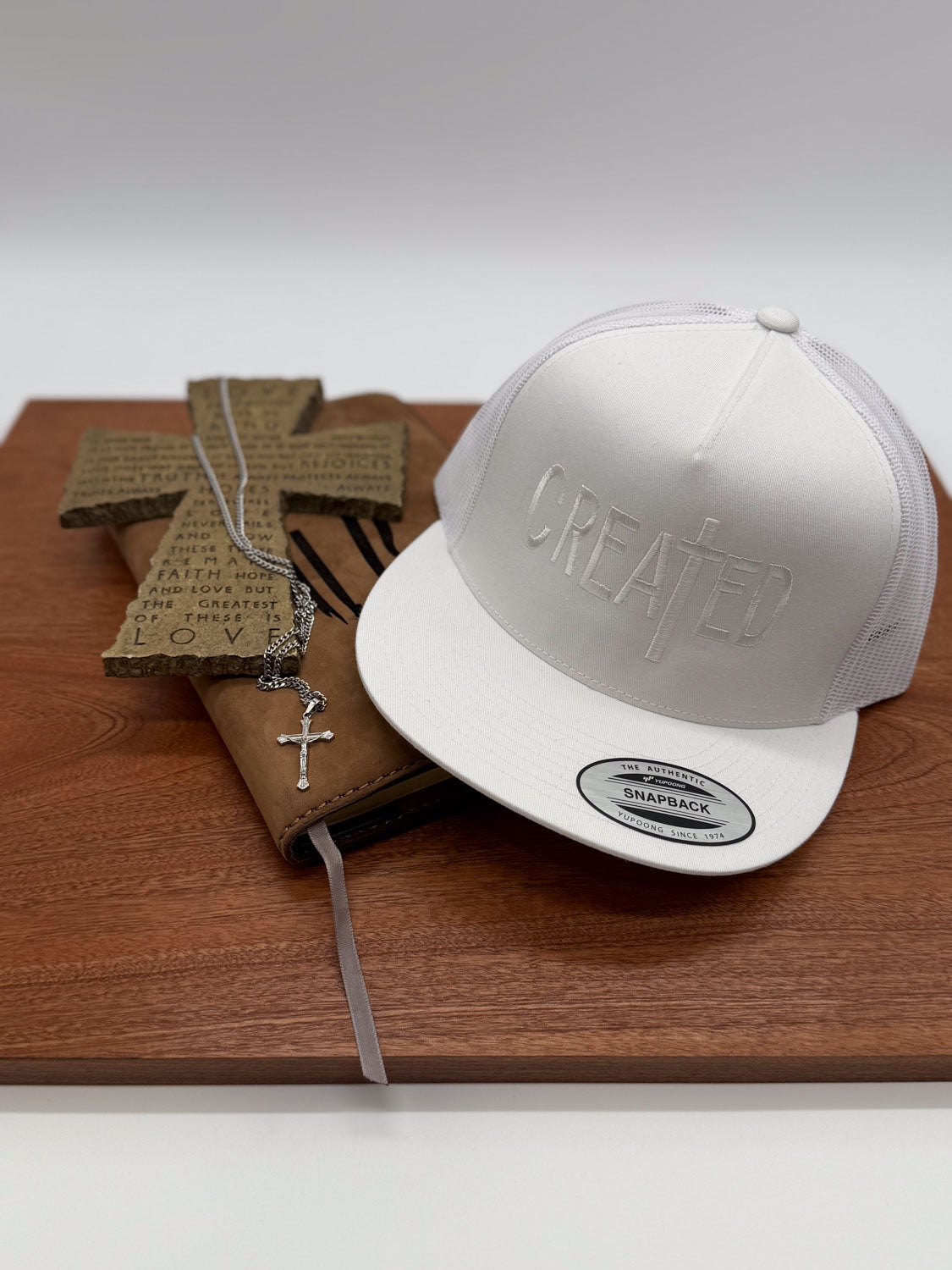 "Created With A Purpose" Embroidered Hat - GOdCREATEd