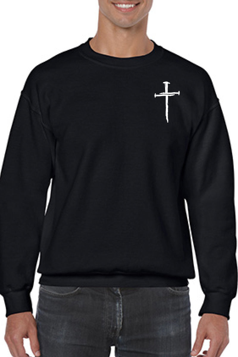 "The Way The Truth The Life" Embroidered Sweatshirt - GOdCREATEd