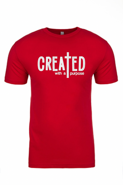 "Created with a Purpose" Printed Tshirt