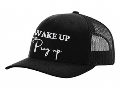 Wake Up Pray Up Embroidered Hat