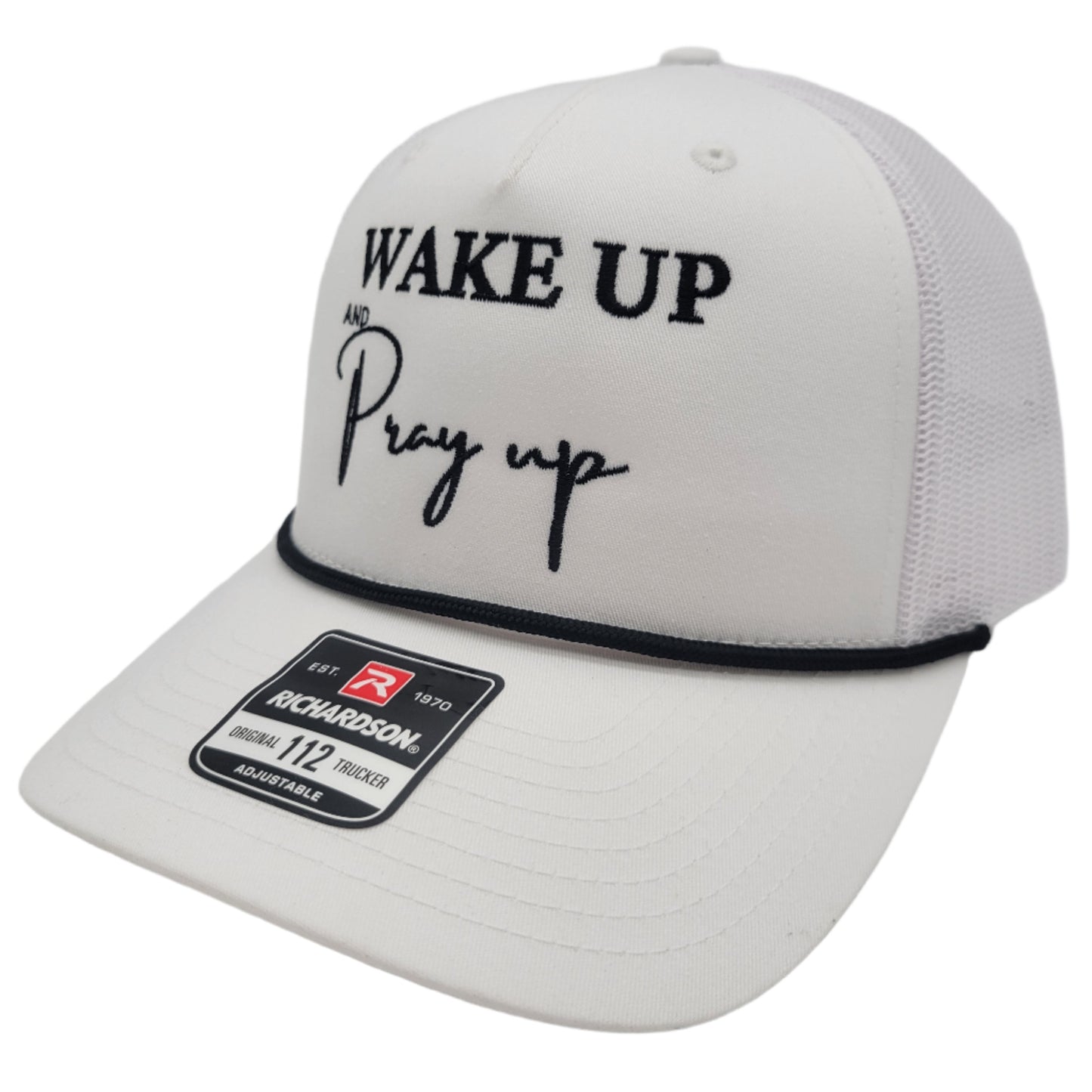 Wake Up And Pray Up Hat